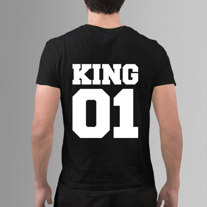KING 01 - Pánská trička  s potiskem