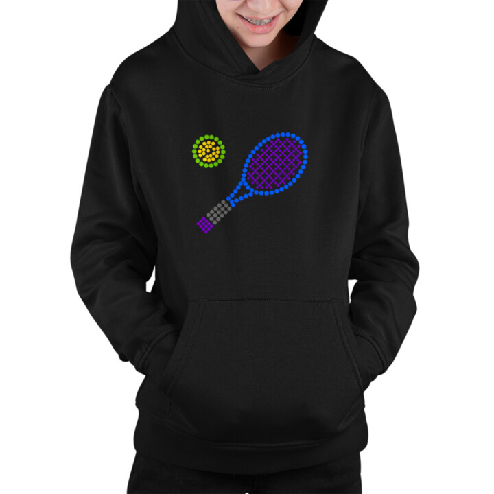 Tenis z teček - den tečky - dětská mikina s potiskem