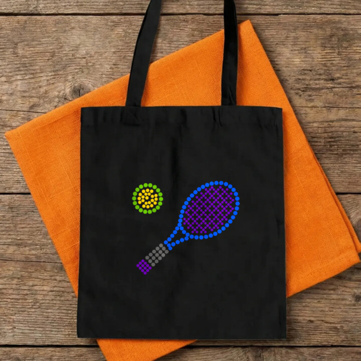 Tenis z teček - den tečky - taška s potiskem