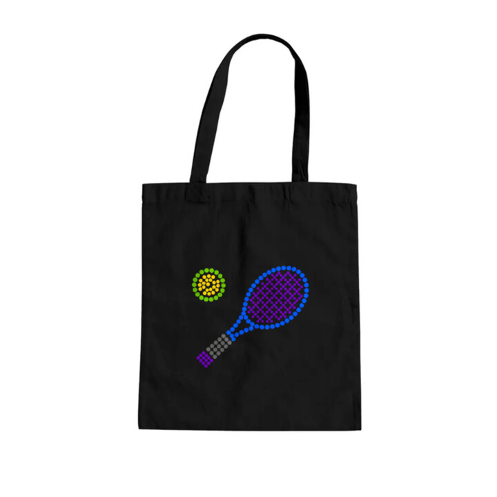 Tenis z teček - den tečky - taška s potiskem
