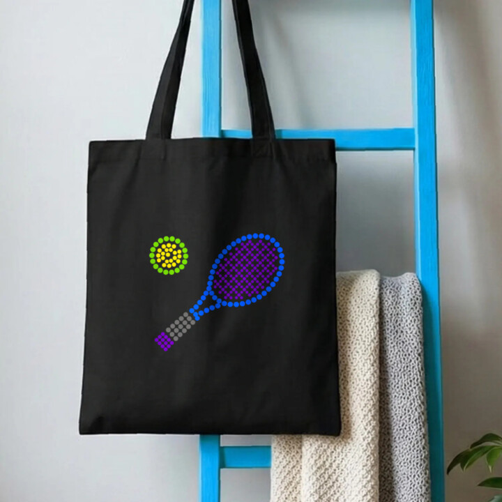 Tenis z teček - den tečky - taška s potiskem