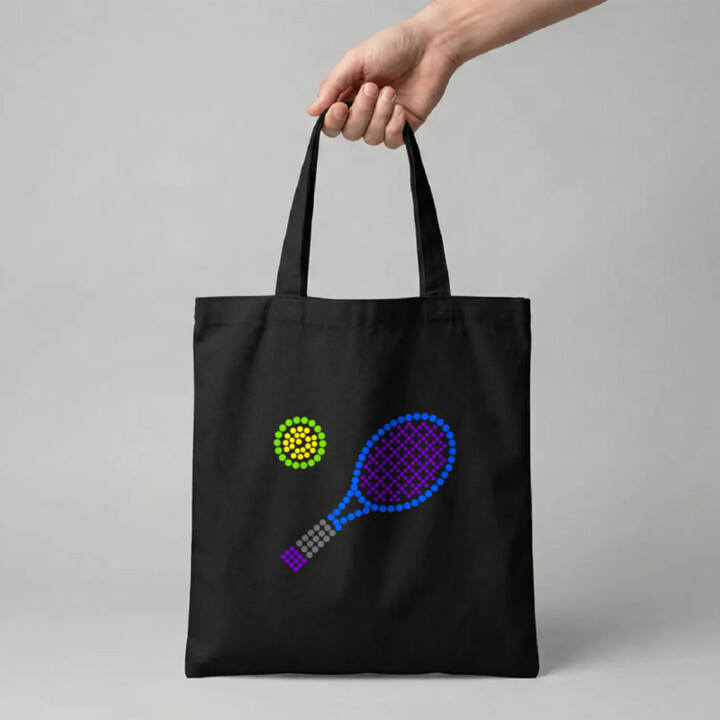 Tenis z teček - den tečky - taška s potiskem