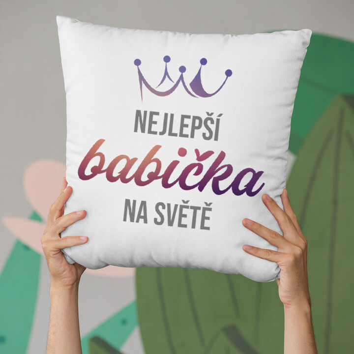 Nejlepší babička na světě - Polštář