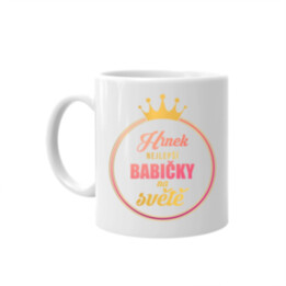  Hrnek nejlepší babičky na světě - hrnek