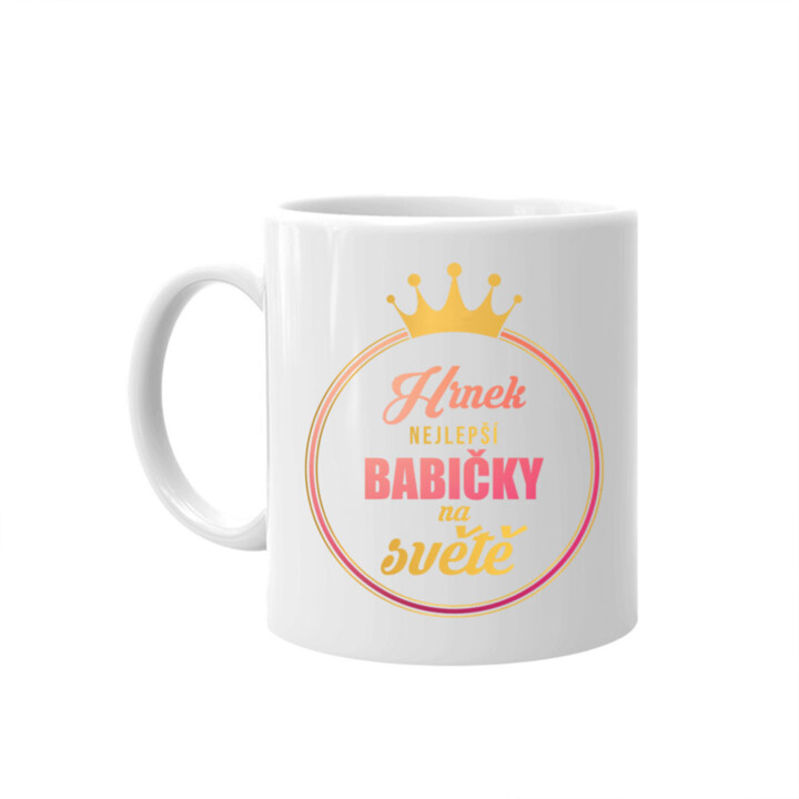  Hrnek nejlepší babičky na světě - hrnek