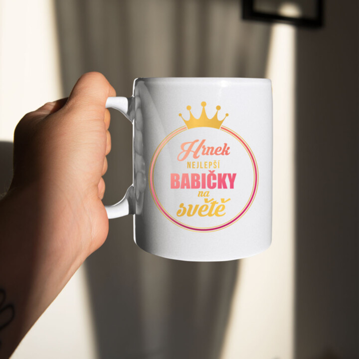  Hrnek nejlepší babičky na světě - hrnek