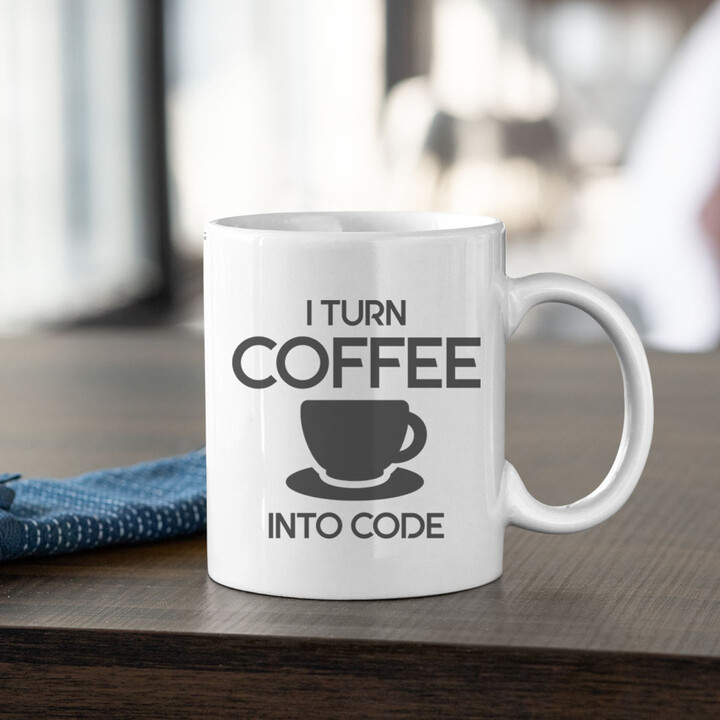 I turn coffee into code - hrnek