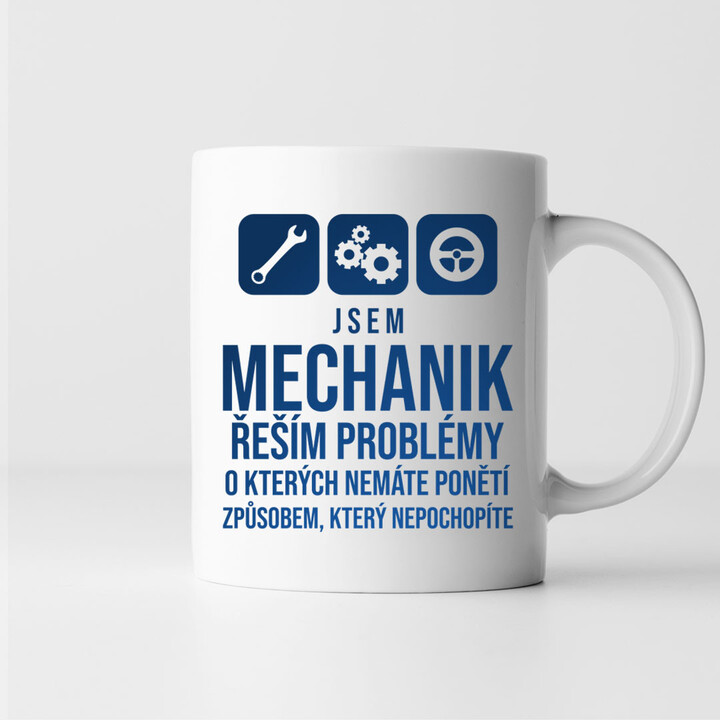  Jsem mechanik - řeším problémy - hrnek