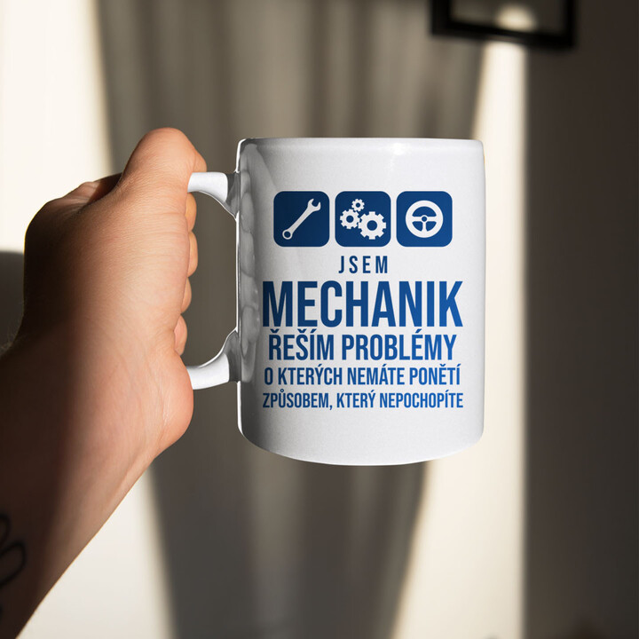 Jsem mechanik - řeším problémy - hrnek