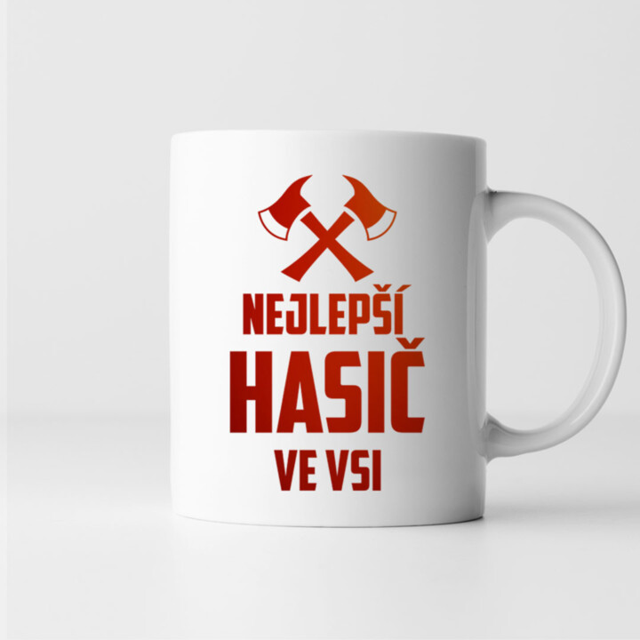Nejlepší hasič ve vsi - hrnek