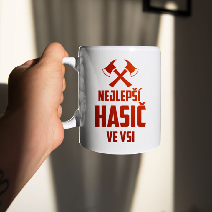 Nejlepší hasič ve vsi - hrnek