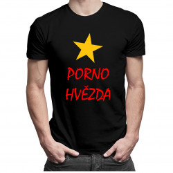 Porno Hvězda - pánské tričko s potiskem