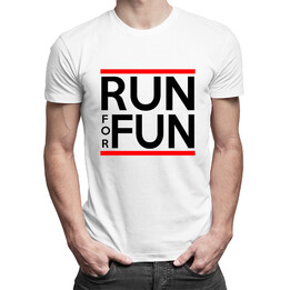 Run for fun - pánské tričko s potiskem