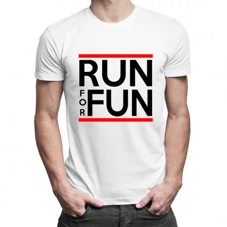 Run for fun - pánské tričko s potiskem