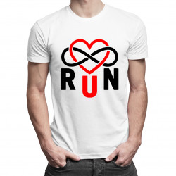 Run Infinity - pánské tričko s potiskem