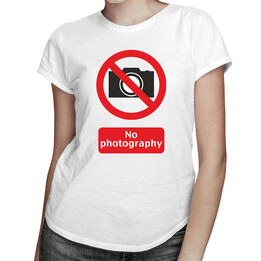 No Photo - dámské tričko s potiskem