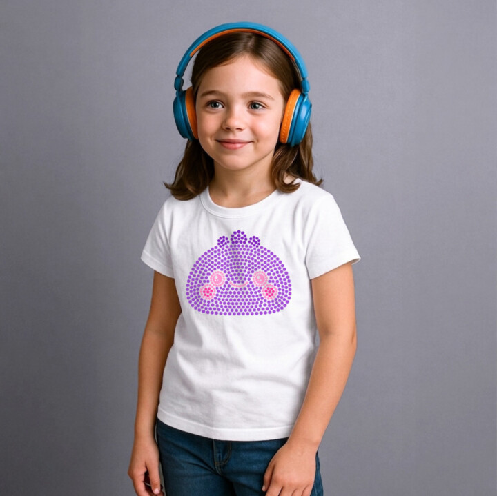 Squishy z teček - den tečky - dětské tričko s potiskem