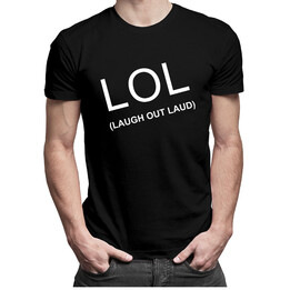 LOL - Laugh Out Loud - pánské tričko s potiskem