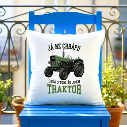 Polštář Já nechrápu sním o tom že jsem traktor