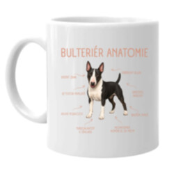 Anatomie bulteriéra - hrnek s potiskem