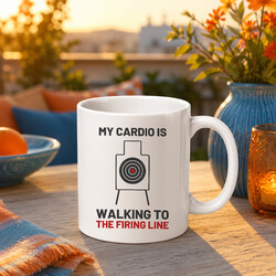 My cardio is walking to the firing line - hrnek pro střelce