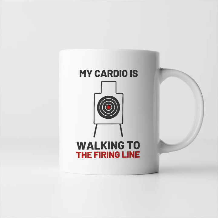 My cardio is walking to the firing line - hrnek pro střelce