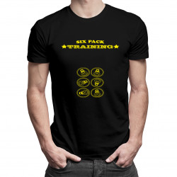 Six Pack Training - pánské tričko s potiskem