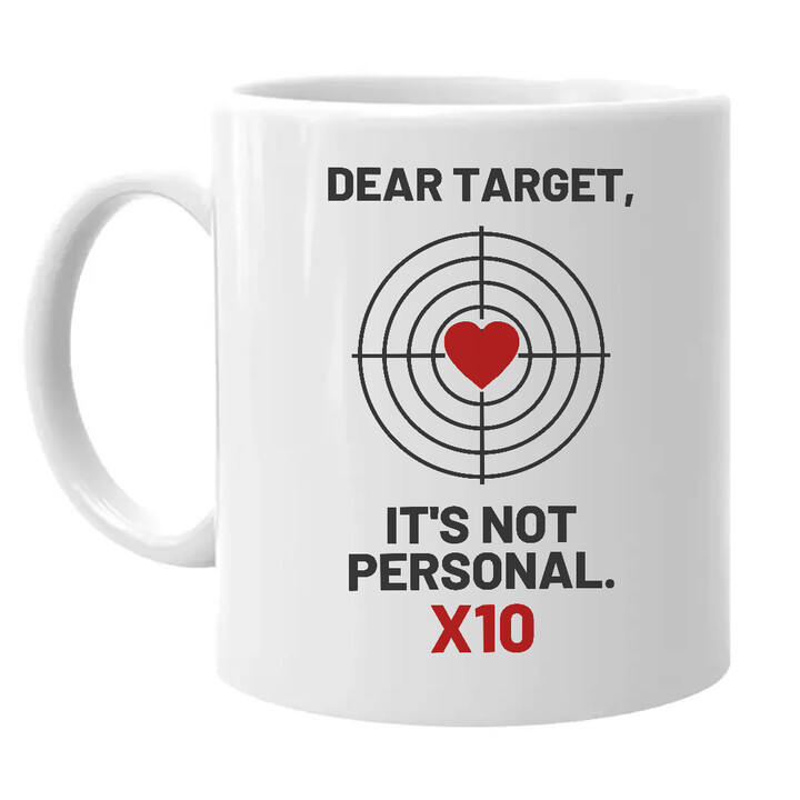 Dear target, it's not personal - hrnek pro střelce