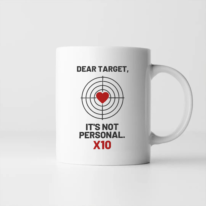 Dear target, it's not personal - hrnek pro střelce