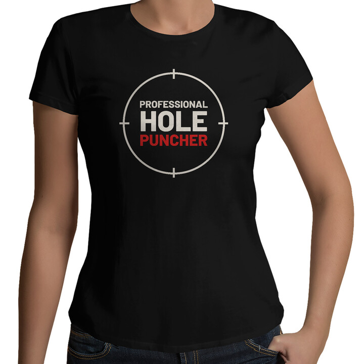 Professional hole puncher - dámské tričko pro střelce