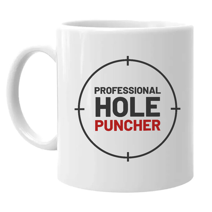 Professional hole puncher - hrnek pro střelce