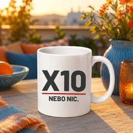 X10 nebo nic - hrnek pro střelce