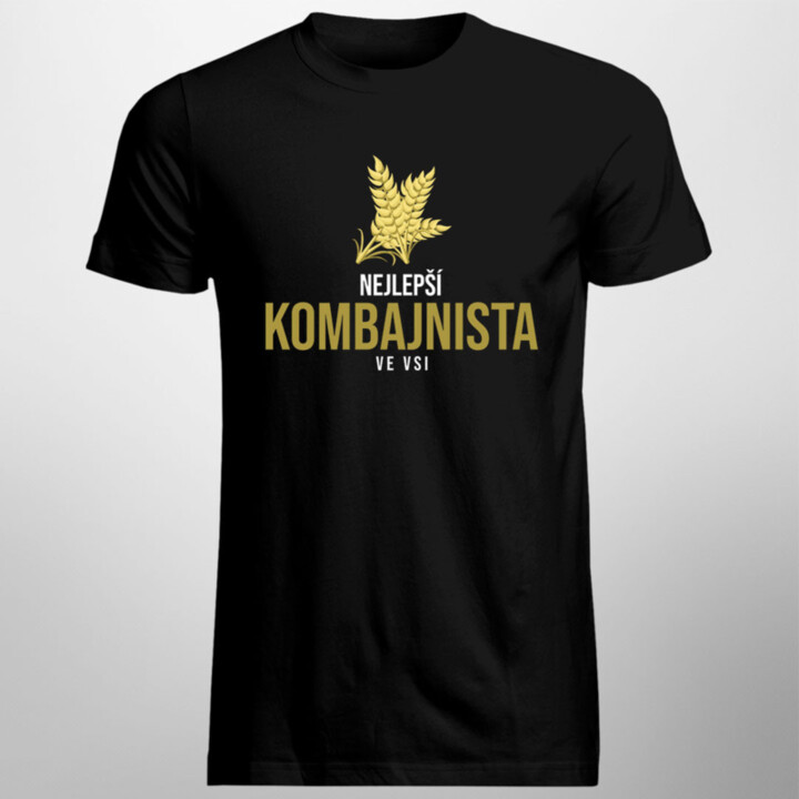 Nejlepší kombajnista ve vsi - pánské tričko s potiskem