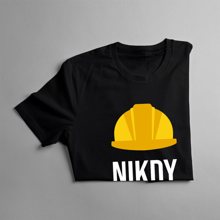 Nikdy nepodceňuj stavbyvedoucího - pánské tričko s potiskem