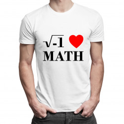I love math - pánské tričko s potiskem