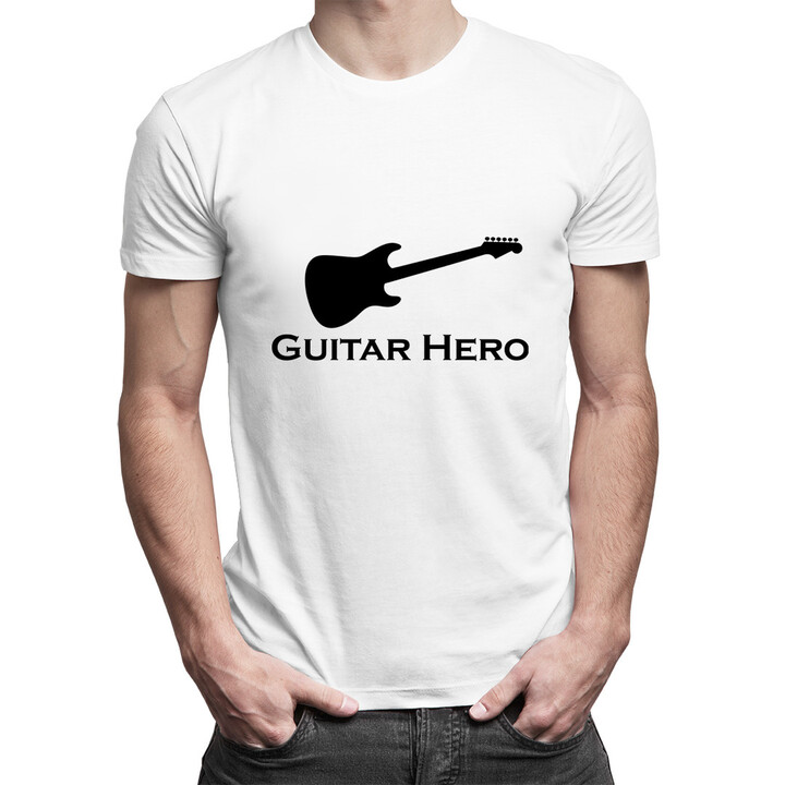 Guitar Hero - pánské tričko s potiskem