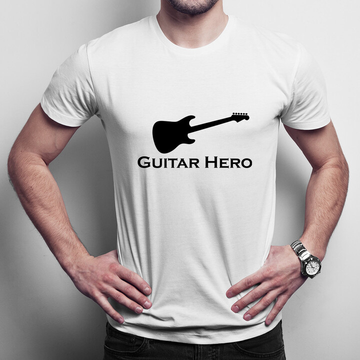 Guitar Hero - pánské tričko s potiskem