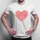 Finger Heart - pánské tričko s potiskem