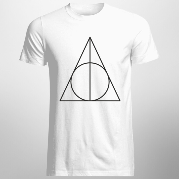Deathly Hallows - pánské tričko s potiskem