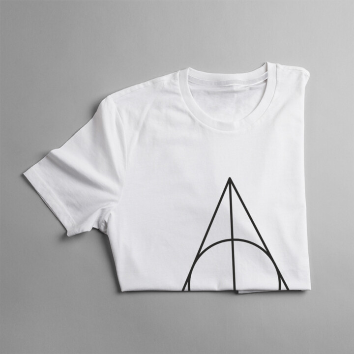 Deathly Hallows - pánské tričko s potiskem