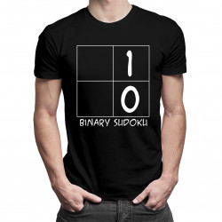 Binary Sudoku - pánské tričko s potiskem