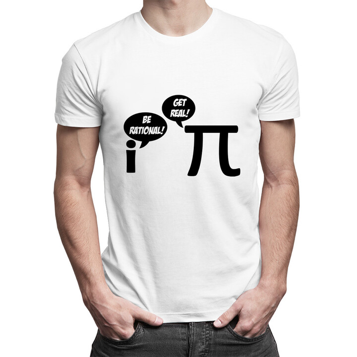 Be Rational/Get Real - dámské nebo pánské tričko s potiskem
