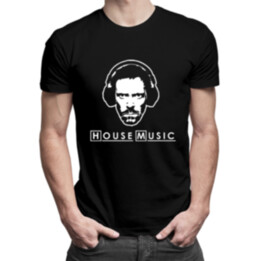 (Dr) House Music - pánské tričko s potiskem