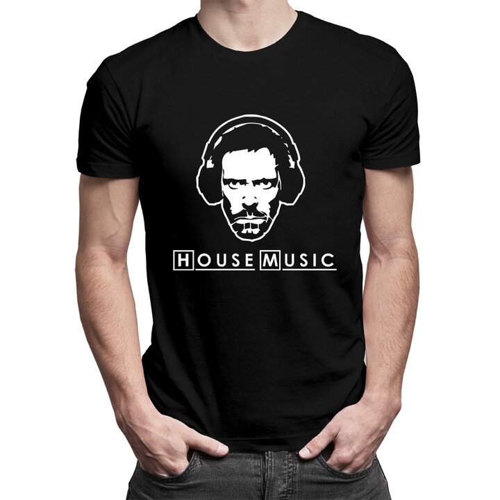(Dr) House Music - pánské tričko s potiskem