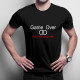 Game Over (no more good sex) - pánské tričko s potiskem