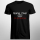 Game Over (no more good sex) - pánské tričko s potiskem