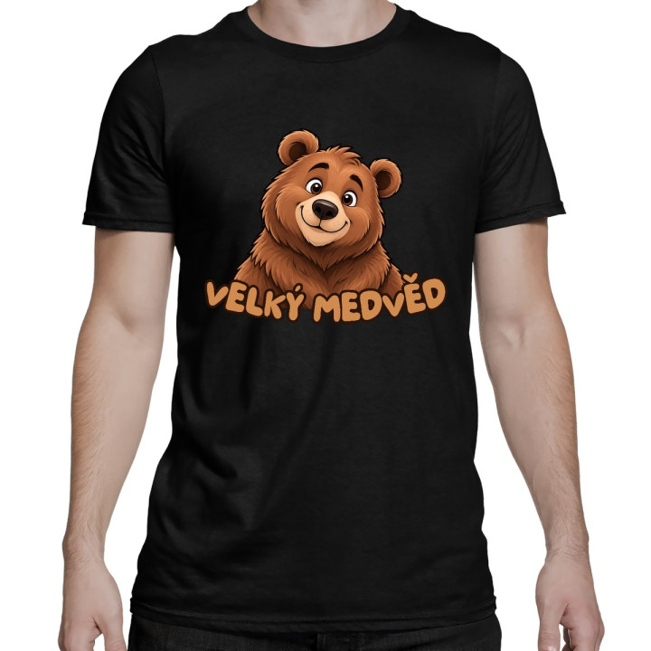 Velký medvěd - pánské tričko s potiskem