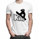 Snowboard king - pánské tričko s potiskem