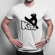 Snowboard king - pánské tričko s potiskem