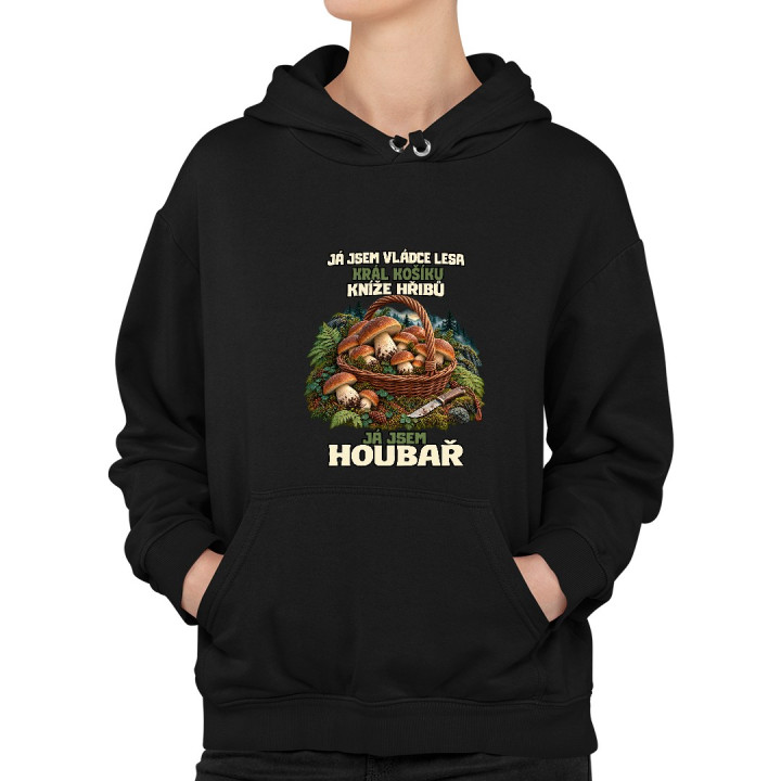 Já jsem houbař - dámská mikina s potiskem
